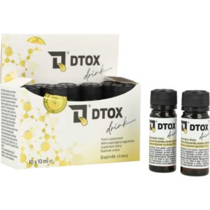 Koncentrat roślinny DTOX Drink 10 ml – naturalny suplement bez alkoholu