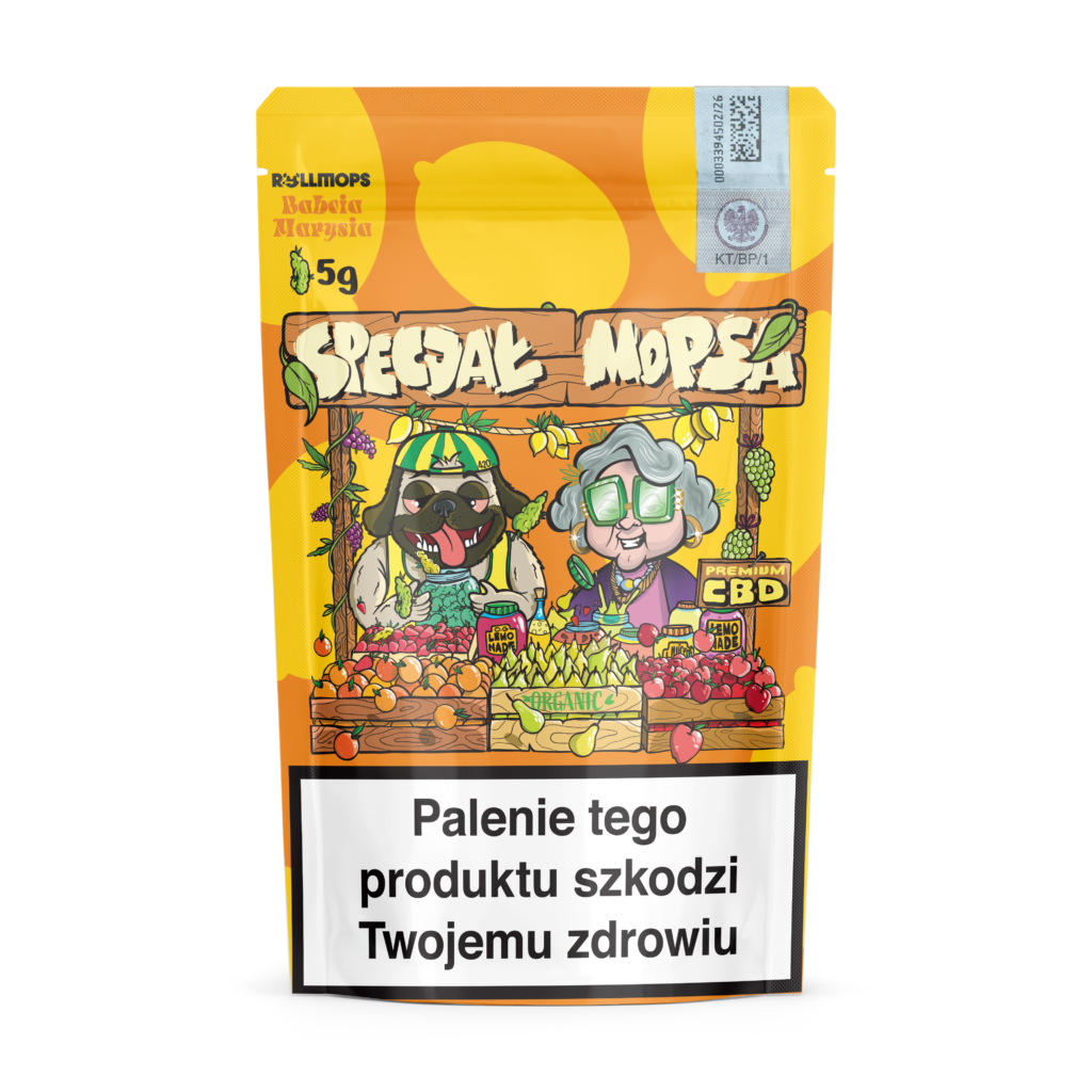 Susz konopny CBD SPECJAŁ MOPSA | Legalny susz CBD 5G